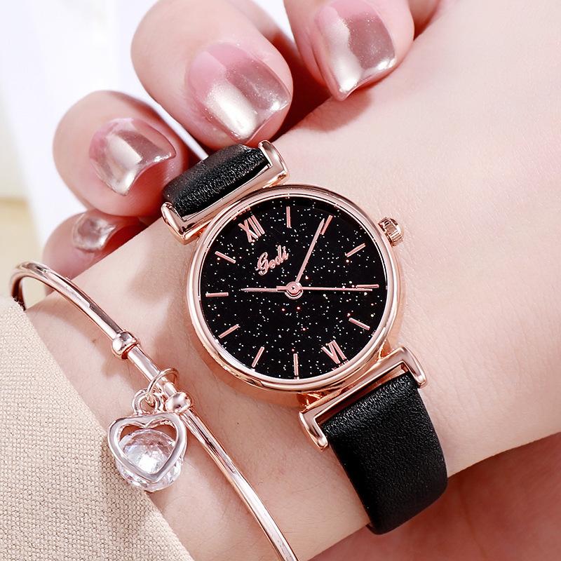 

Ladies Star Quartz Watch Schoolgirl Waterproof Watch