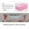 Storage Box Transparent High Quality Dormitory Storage Convenient Household Accessories Slippers Sneakers Storage Shoes Box 2024