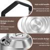 1/1.5L Camping Kettle with Anti Scald Handle Stainless Steel Portable Outdoor Camp Tea Coffee Pot for Travel Outdoor Activity