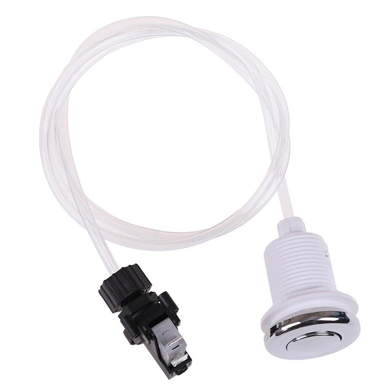 Fresh Spa Waste Push Button Knob Bath Spa Tubing Kits For Home Tools Air Pressure Switch Swimming Pools Air Switch Push Button NONE