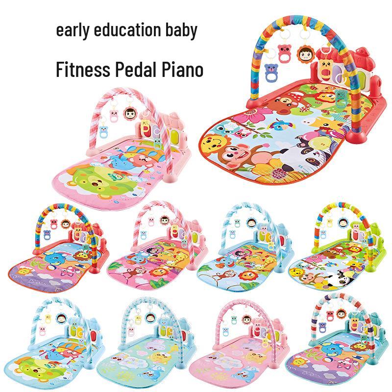 Infant Music Fitness Play Mat with Pedal Piano: 0-3 Years