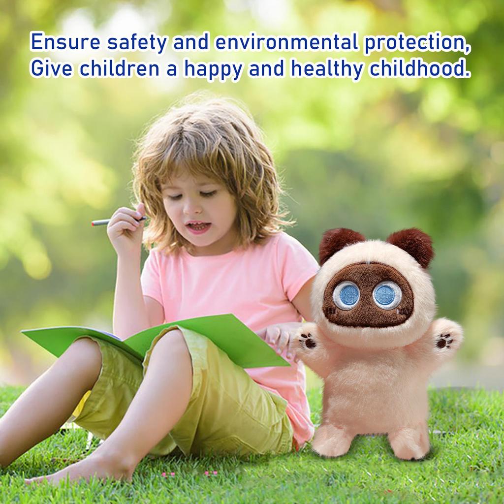 Cute Cats Hand Doll Plush Toy Doll Doll Cloth Doll Children's Gift Orange Cats Parent Child Game Interaction