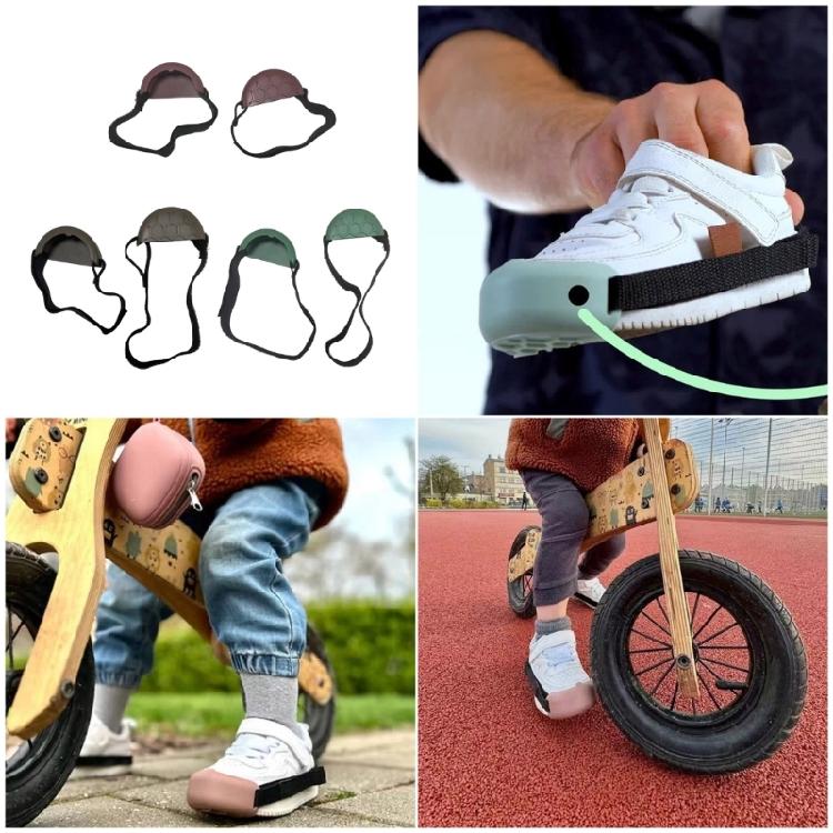 Kid Shoe Toe Protector Anti Slip Nylon Silicone Shoe Toe Guard Wear Resistant Easy Installation For Children Sneakers