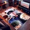 Впитывающий моющийся ковер с принтом Kpop BTS1, нескользящие коврики для ванной, кухонные коврики, коврик для йоги, коврик для прихожей гостиной, коврик для пикника на природе