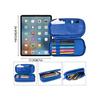 Wave Print Multifunctional Double Layered Pen Case for Boy/Girls Best Gift 2D Cartoon Pencil Case for Children