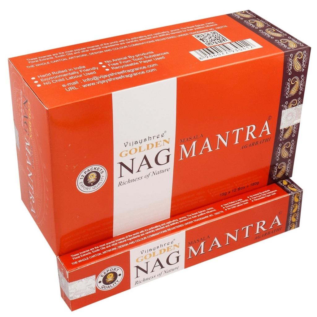 Incense Golden Nag 15g