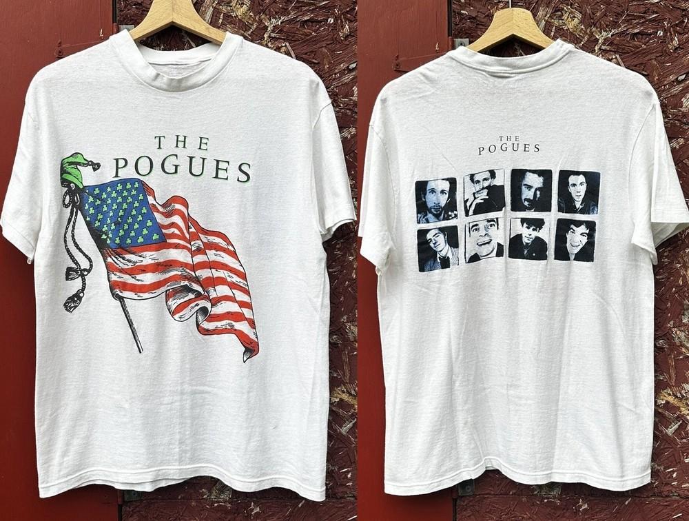 New 80s The Pogues Reprint Men Black S-235XL Tee 20D1827 Unisex T-Shirt S