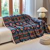 1pc Ethnic Sofa Cover Dustproof Sofa Blanket Four Seasons Universal Anti Cat Scratch Living Room Home Decor