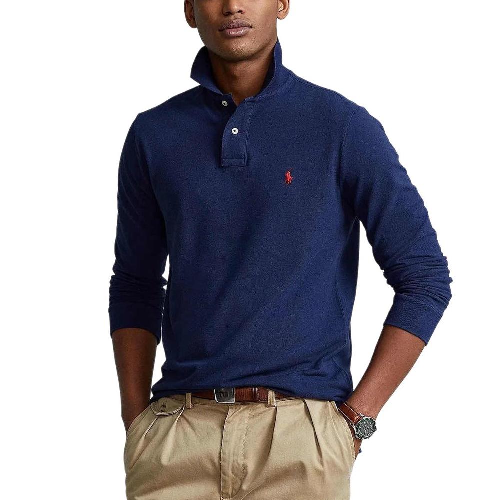 Polo Ralph Lauren All Fits Mesh Long Sleeved Polo Shirt 710680790-046