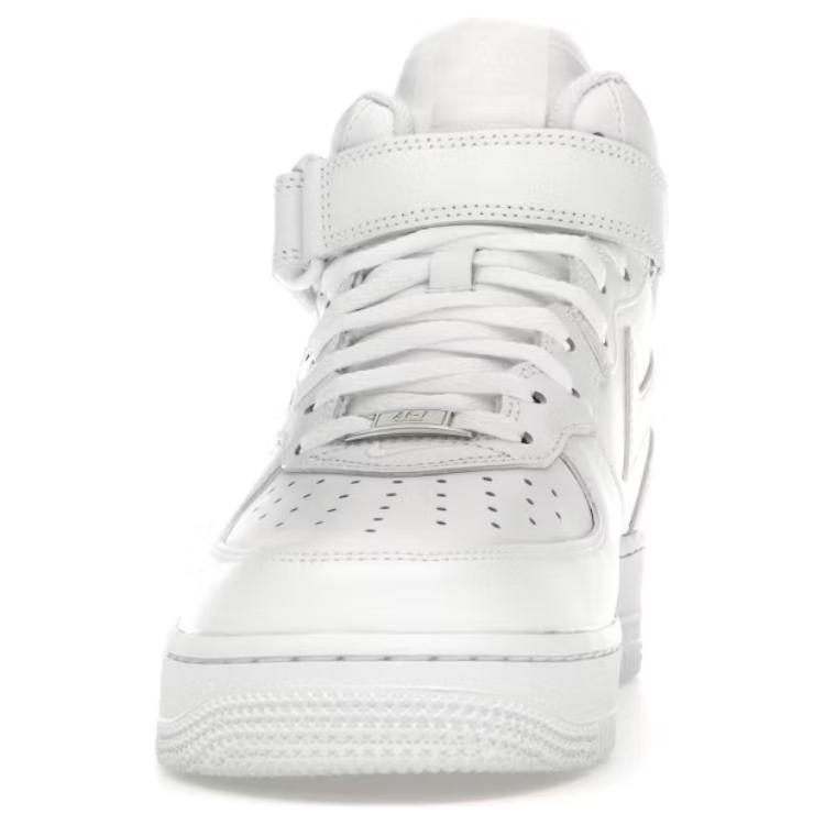 Nike Air Force 1 Mid Supreme White Sneakers FZ8784-100