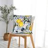 Yellow Lemon Pattern Pillow Case Vintage Pillow Cover Comfy Pillowcases For Living Room Bed Chair