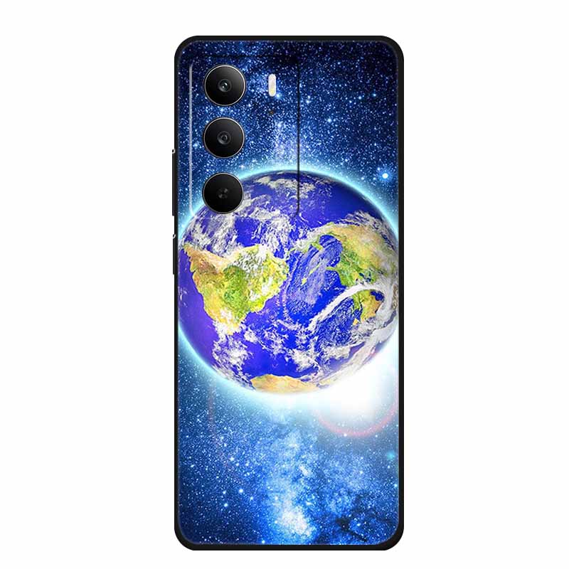 For Realme C75 Phone Case 6.72" Fashion Black Silicone Soft Coque For Realme C75 C75x V70s 14x Back Cover Case C 75 Protective