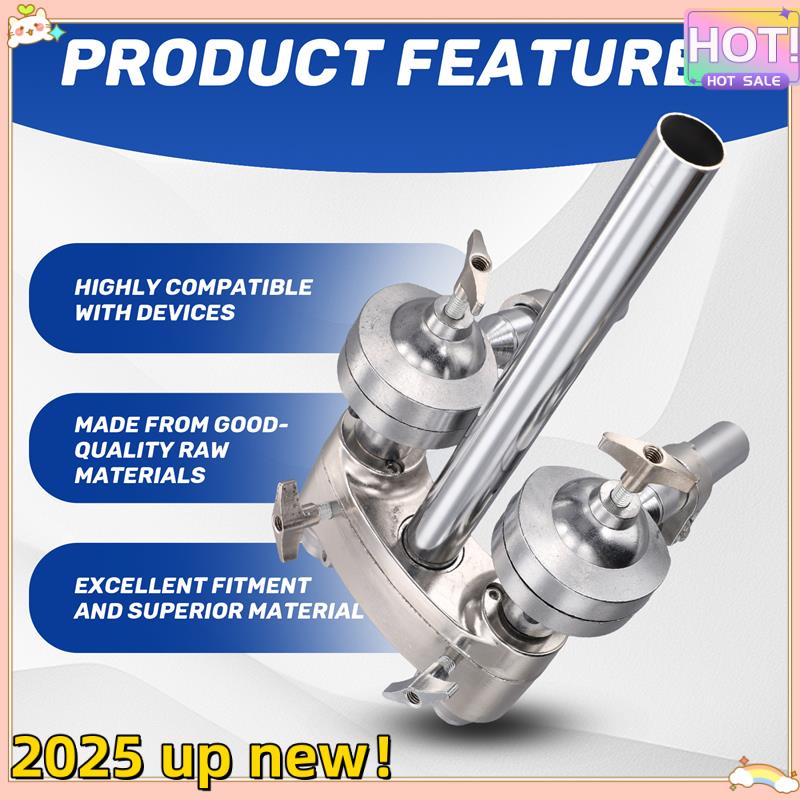 Classy-Drum Mount Clamp Holder Rack Drum Holder Bracket Support For Drummer Drum Percussion Instrument Replacement Accessory серебряный