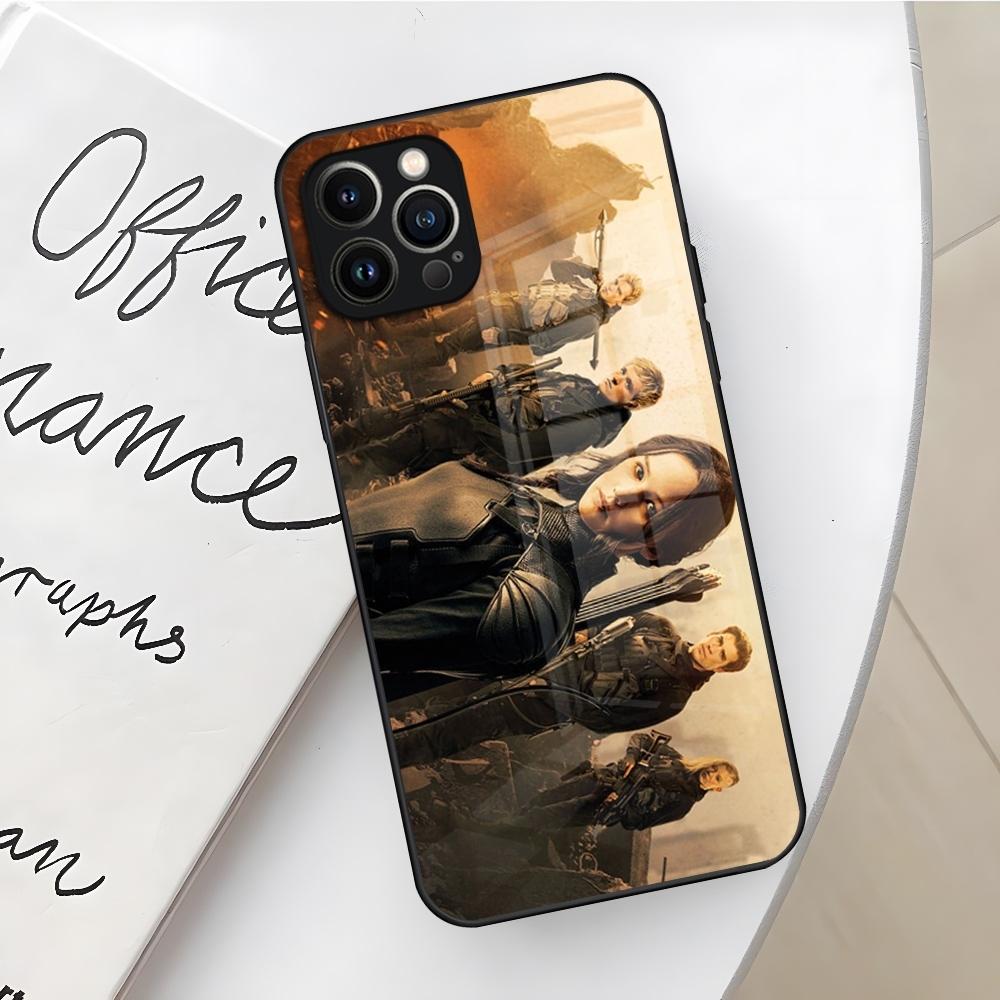 Movie The Hunger Games Phone Case for Iphone 17 16 Air 15 14 12 11 13 Pro Max Mini X Xr Xs Se Puls glass Cover