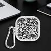 Street Graffiti Art Clear Earphone Cases Cover With Hook Case For Samsung Galaxy Buds Live 4Pro 2 2Pro 4 Pro 3Pro 3 FE