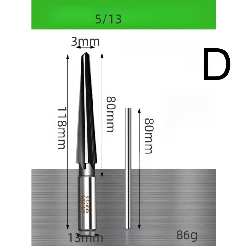 Tapered Hex Reamer, Tapered Reamer, T Handle Taper Reamer, Reamer Tool, Bridge Pin Hole Handheld T Shape Hand Reamer