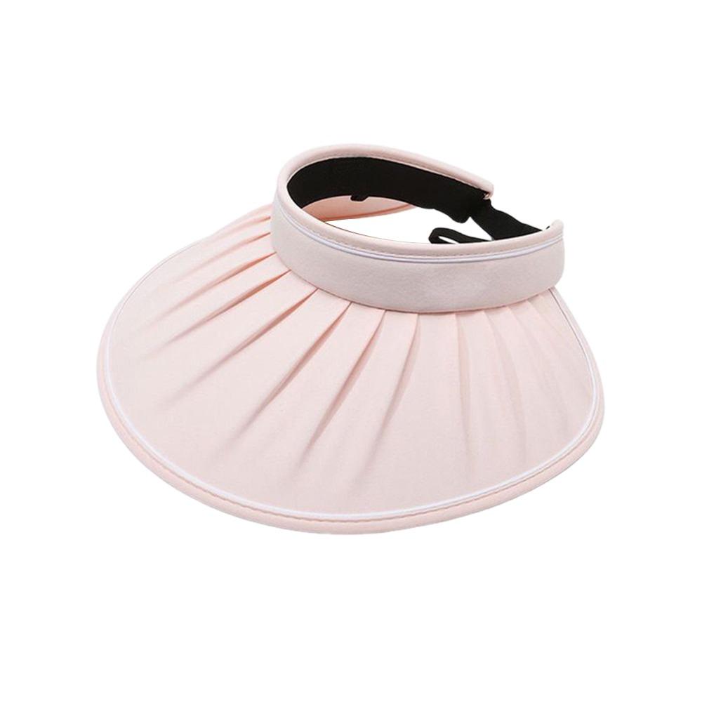 UPF 50+ Empty Top Sun Hat Foldable Sun Cap New Sunscreen Hat