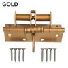 Multifunctional Iron Spring Positioning Hinge Door Closer Perfect for Outdoor Constructions Offering Easy Access