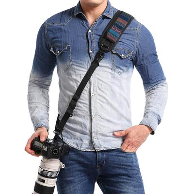 Waka Camera Neck Strap with Quick Release and Safety Adjustable Camera Shoulder Sling Strap for Olympus DSLR Cameras Retro Tether, Nikon, Canon, Sony,