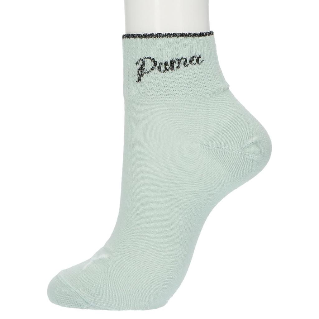 PUMA Women's Sports Quarter Socks 3-Pair Set Odor Resistant Reinforced Toe and Heel Assorted Colors 23-25cm 3563244