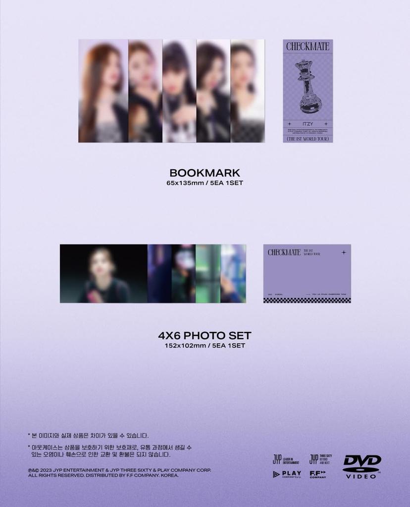 ITZY 2022 ITZY THE 1ST WORLD TOUR CHECKMATE In SEOUL DVD - [Korean Edition]