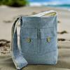 Two Pocket Bags Denim Natural Tones Medium