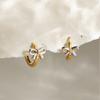 Youthway Cute Bowknot Mixed Color Clip Earrings For Women Delicate  Gold Plated Stainless Steel Earrings Fashion Jewelry Gift