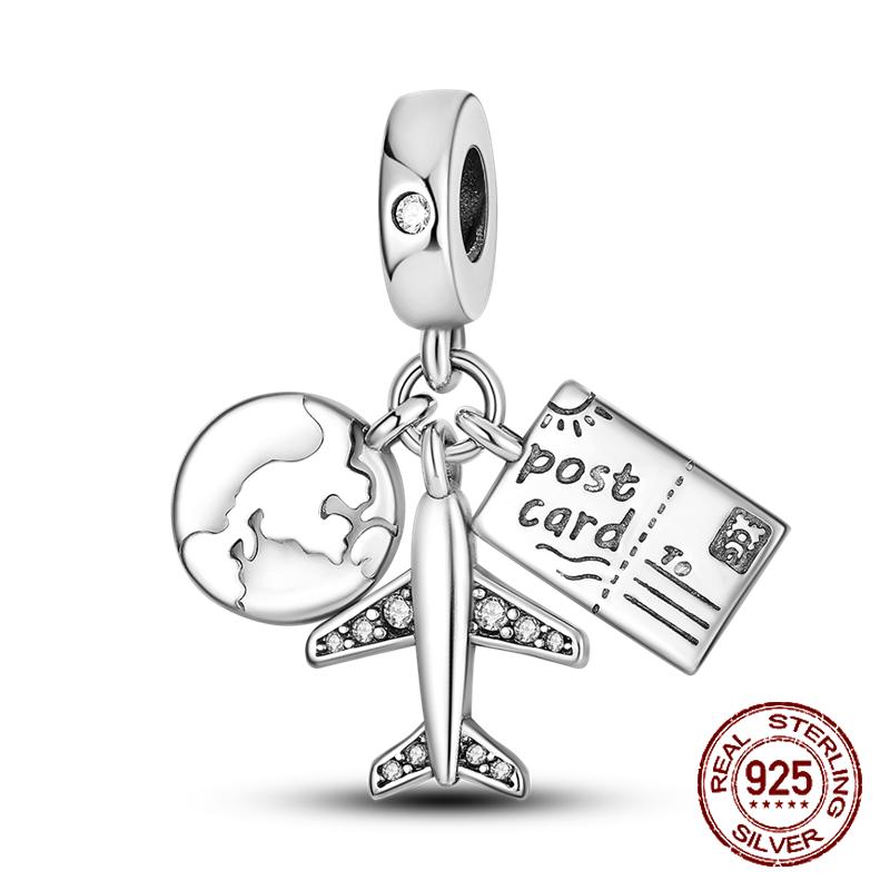 

Шармы с инкрустацией цирконами, бусины, медь, цвет, сердце любви, змея, подвеска, подходят для оригинальных браслетов-шармов, подвеска, ювелирные изделия