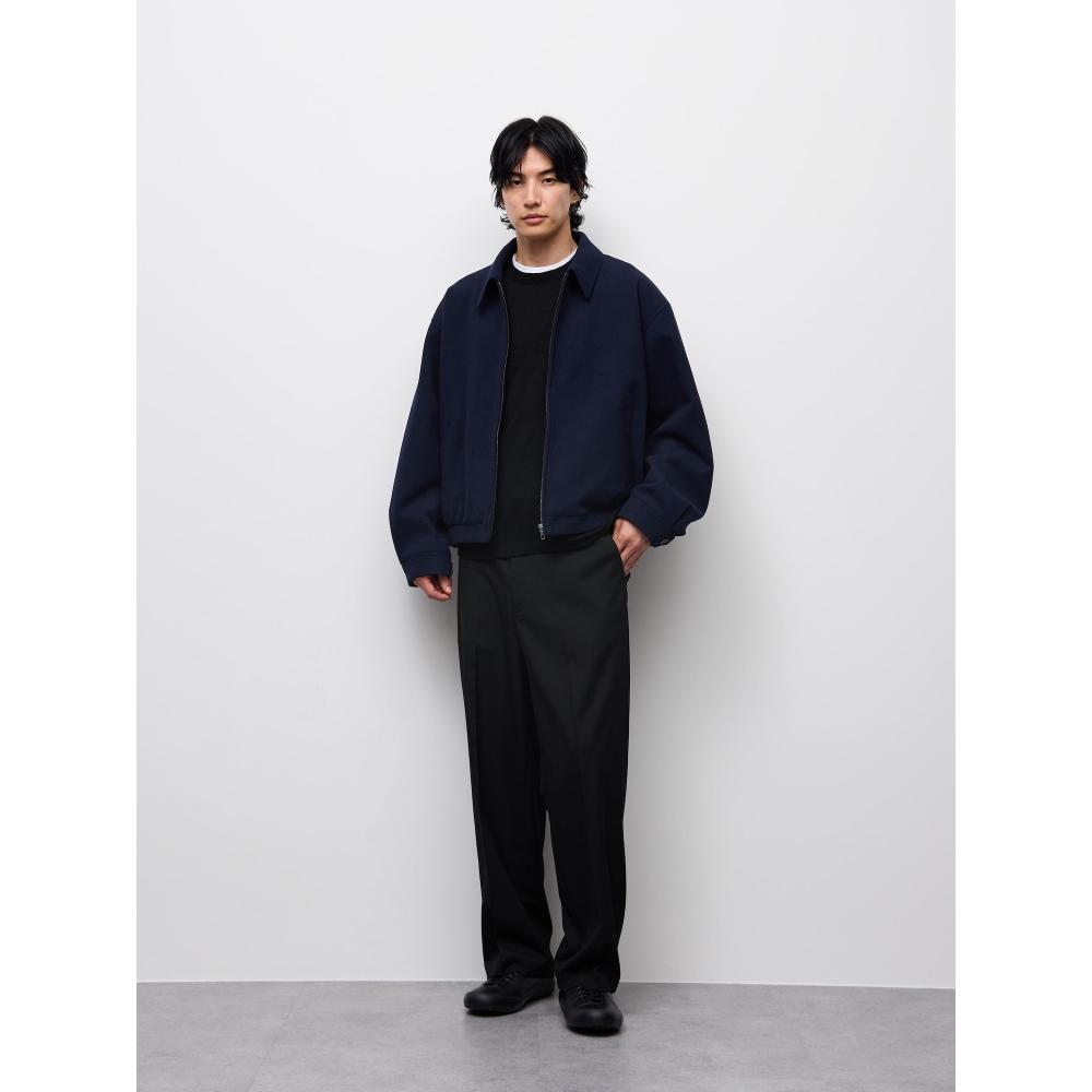 GU by Uniqlo Cozy Melton Zip Blouson