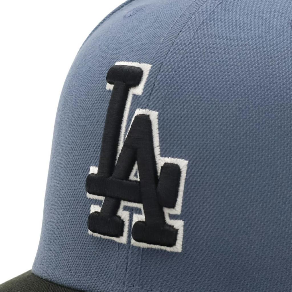 New Era PreCurved 59FIFTY Cap 15136902 NER36C0020 LA Gray New Era Cap ONSPOTZ Special Edition 2Tone MLB Los Angeles Dodgers MLB Flat Visor Unisex Sun