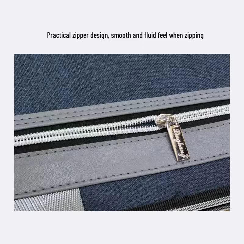 Ling Yi Hang Large Capacity Double-Layer Business Briefcase