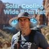 Ultralight Solar Fan Sun Hat, 2026 New Wide Brim Outdoor Fishing Hat, Outdoor Cooling Sun Hat Men Women