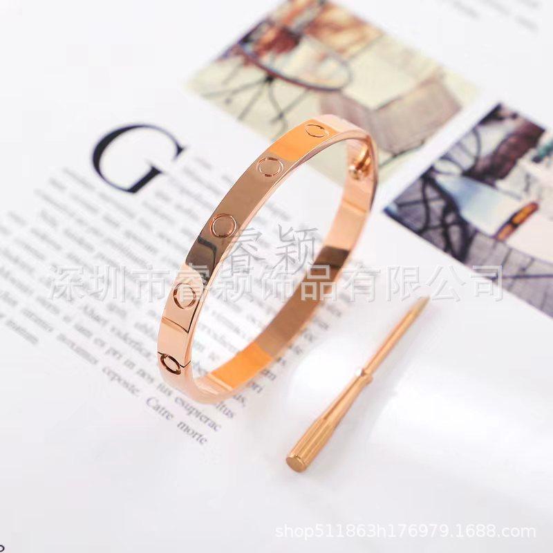 Bracelet Tournevis Bracelet LOVE Bracelet Or Rose No. 16