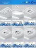 Modern Bladeless Ceiling Fan Light: Grand Design for Living & Dining Rooms