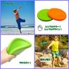 APOSITV Flying Soft Rubber Simple Safe for Outdoor Use Disc, Disc, Color, Lightweight, Soft, (Green)
