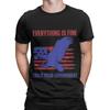 Everything Is Fine Trust Your GovernUnisext  Apparel Unisex T Shirts 100 Cotton Tee Graphic Printing  Tshirt Clothing