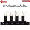 HuiDu ART-200 Professional Wireless Dual Diversity Conference Microphone with Anti-Interference Technology