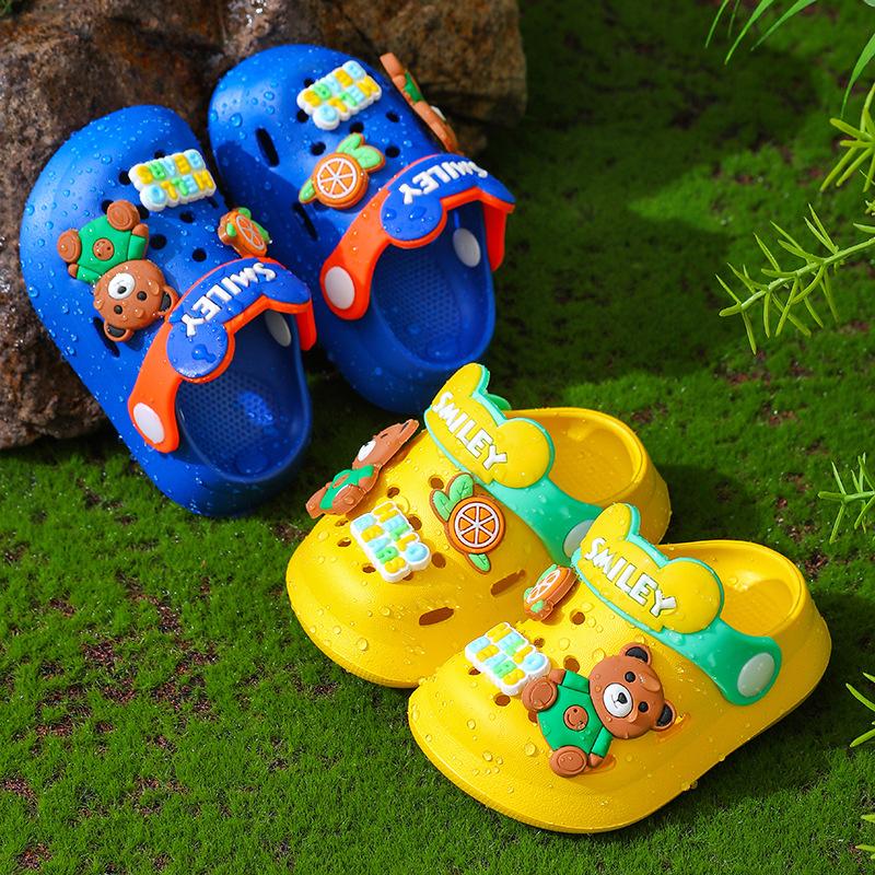 Mädchen-, Sandalen, Kinder-, Innenbereich, Weichsohlige, Säuglings- und Kleinkinder-, Rutschfest, Hausschuhe, Cartoon, Jungen-, Zehenschuhe
