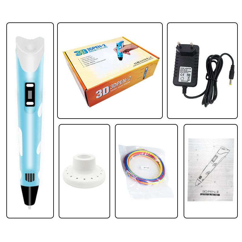 3d Kids Printing Pen High Temperature Manual DIY Kids Smart Toy Printing Pen
