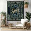 Deer Wall Decor Tapestry Art For Pet Memorial Birthdaywedding Party Backdrop Family Gift