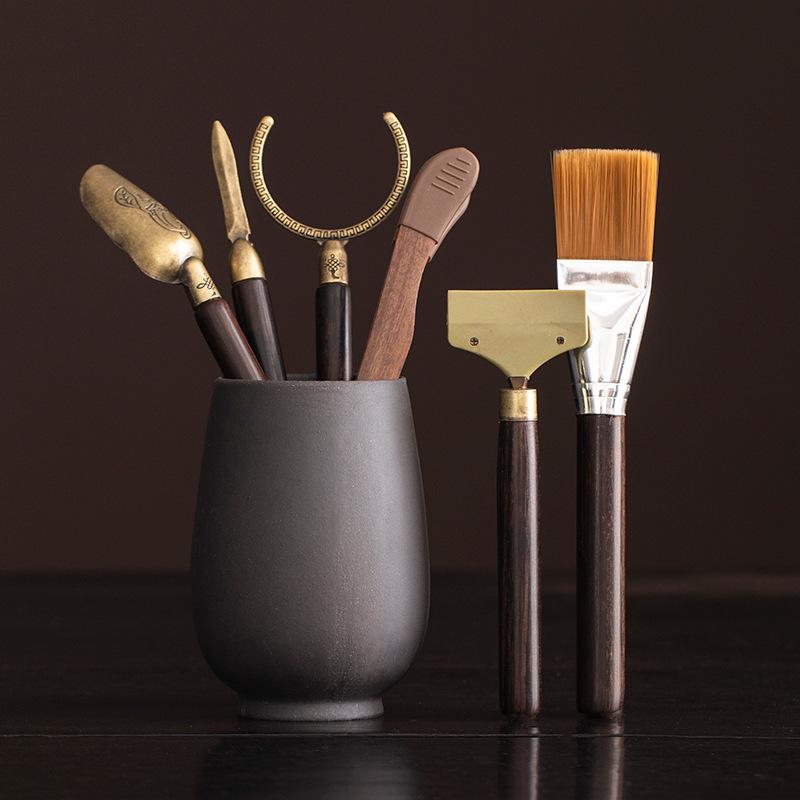 Tea Ceremony Accessories Set Kung Fu Tea Set Accessories Daquan Tea Brewing Tools Tea Leak Tea Pen Tea Clip Tea Scissors