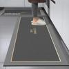 Simple Style Dirt-Resistant, Anti-Slip Kitchen Mat - Water-Absorbing Entrance and Floor Carpet