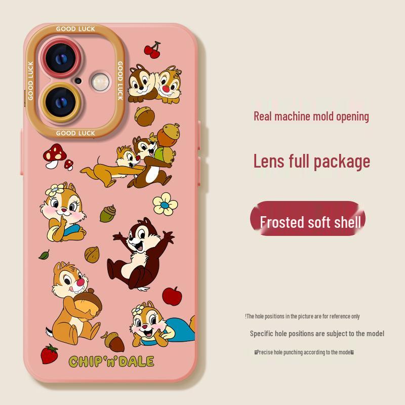 

Squirrel Design Anti-drop Protective Case for iPhone 12/13 Mini, 14, 15 Pro Max, and 16 iPhone 15 Pro Max