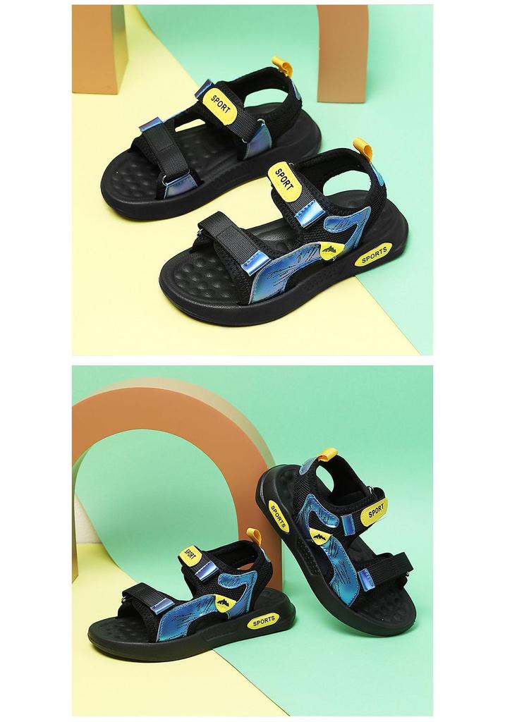 2026 Boys' Trendy Summer Sandals: Stylish Beach & Sport Shoes for Students