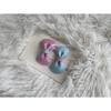 Doll Hair Pins Doll Accessories Big Head Bjd Doll Wig Clips Mini DIY Hair clips for Blythe doll Cotton Plush Doll Hair Pins