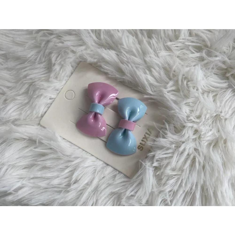 Doll Hair Pins Doll Accessories Big Head Bjd Doll Wig Clips Mini DIY Hair clips for Blythe doll Cotton Plush Doll Hair Pins