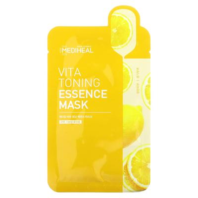 Vita Toning Essence Beauty Mask, 1 Sheet, 20ml (0.68fl Oz)