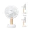 SYD Mini Schreibtisch DC Nachtlicht Automatischer Aroma-Clip Schreibtisch Wand Luftstrom USB 4000mAh Akkustand Energie Geeignet für Hitzschlag-Schutz Ventilator, Leise,