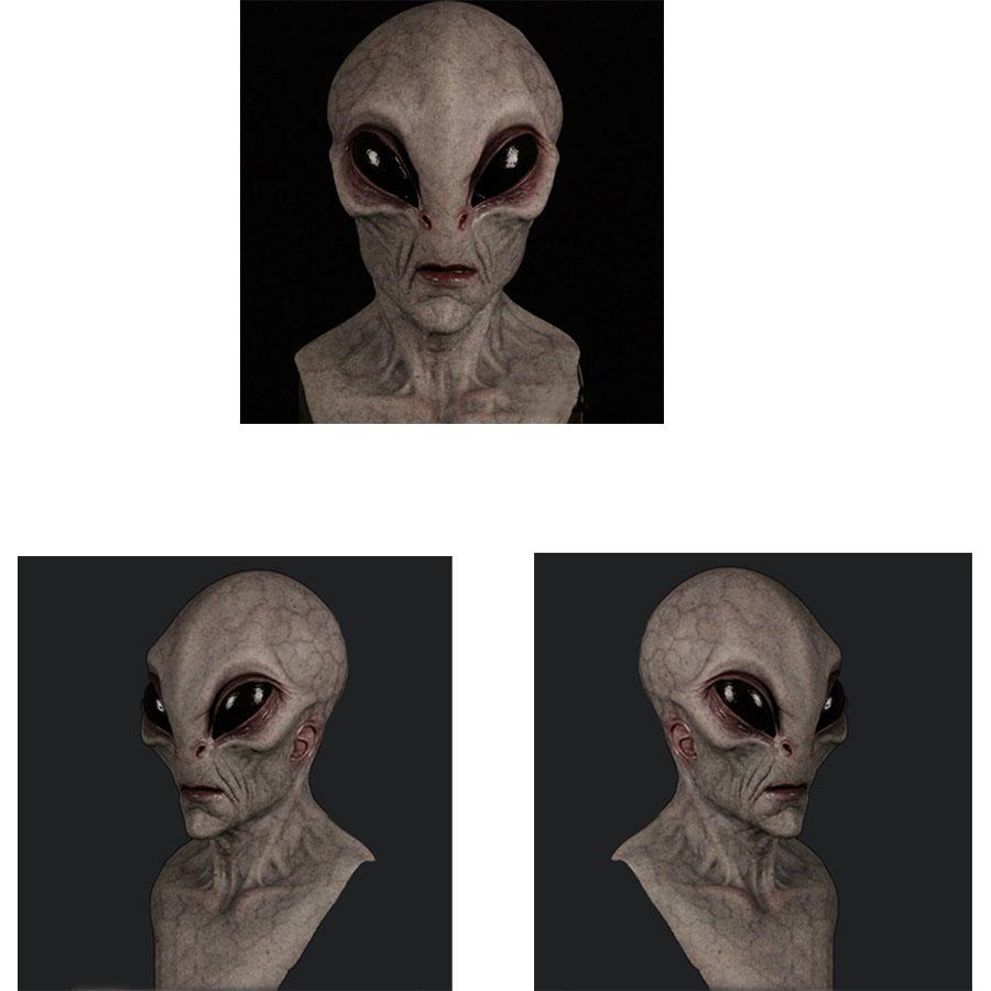 1 Piece Latex Scary Alien Mask For Halloween/Cosplay/Costume Party/Anime Party