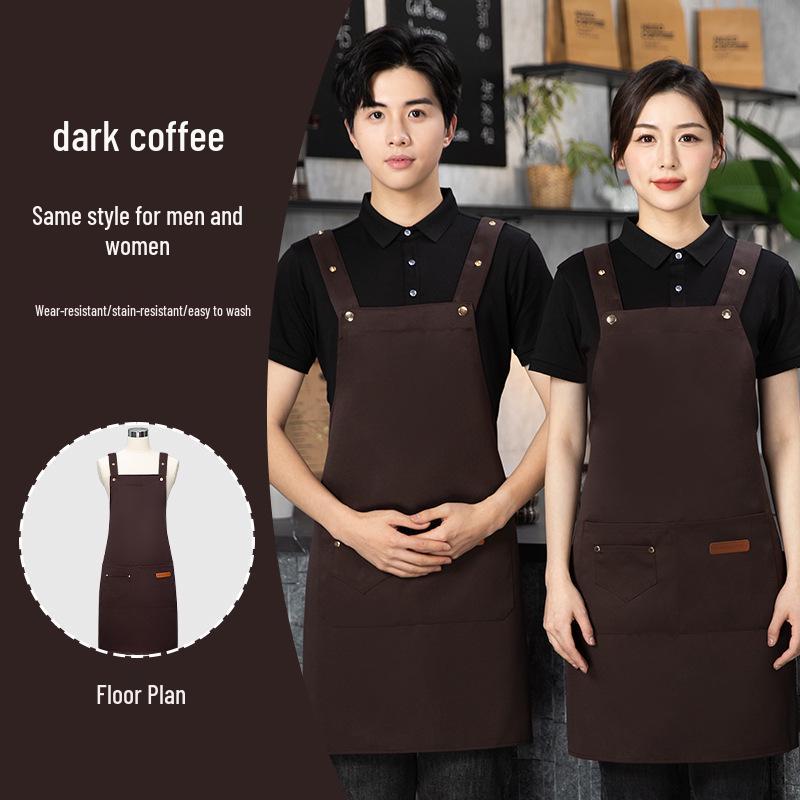 Waterproof, Oilproof Custom Kitchen Apron - Stain-Resistant with New Style Print for Catering & Workwear